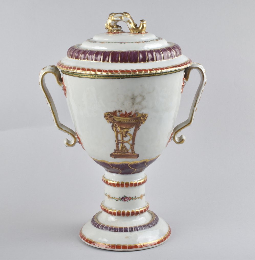 Váza - Porcelán - Kína - Qianlong (1736-1795) #1.1