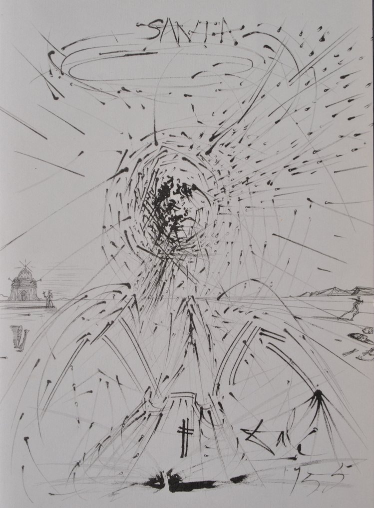 Salvador Dali (1904-1989) - Santa #3.2