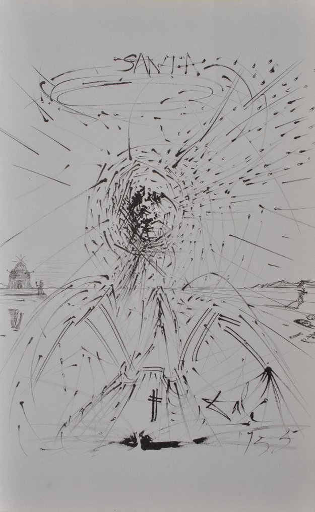 Salvador Dali (1904-1989) - Santa #1.0