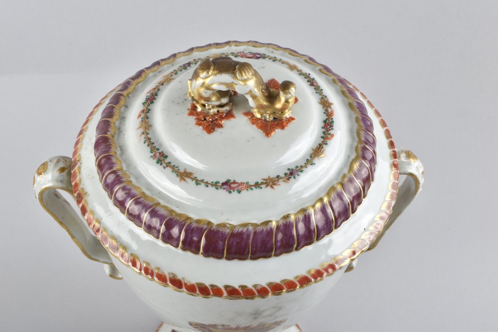 Váza - Porcelán - Kína - Qianlong (1736-1795) #2.1
