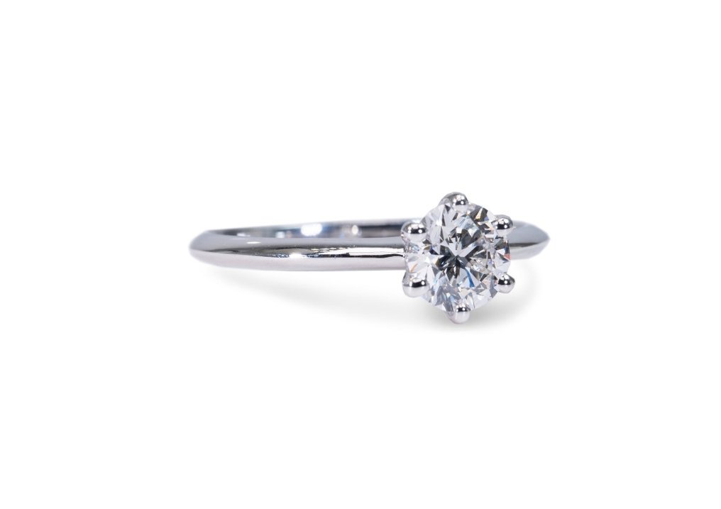 Ring Witgoud Diamant  (Natuurlijk) #2.1