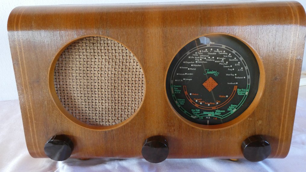 Telefunken - Junior 47 T5547 Universal Denemarken 电子管收音机 #2.2