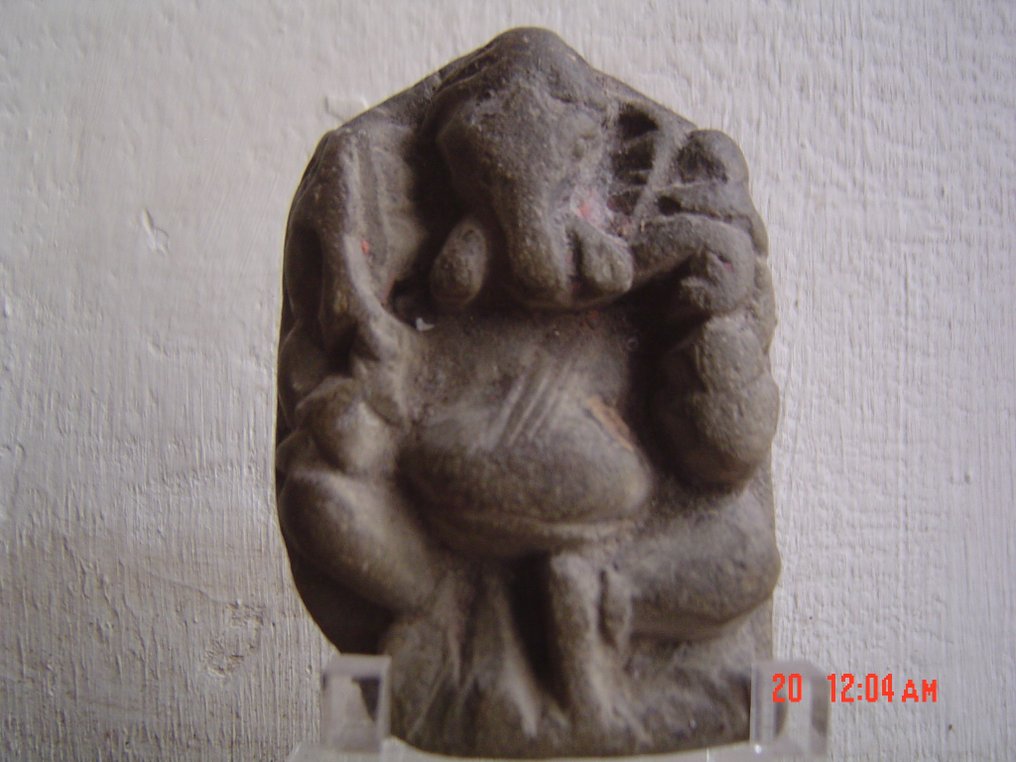 Ganesha - Piatră - India - Secolul al XVII-lea-XVIII #2.3