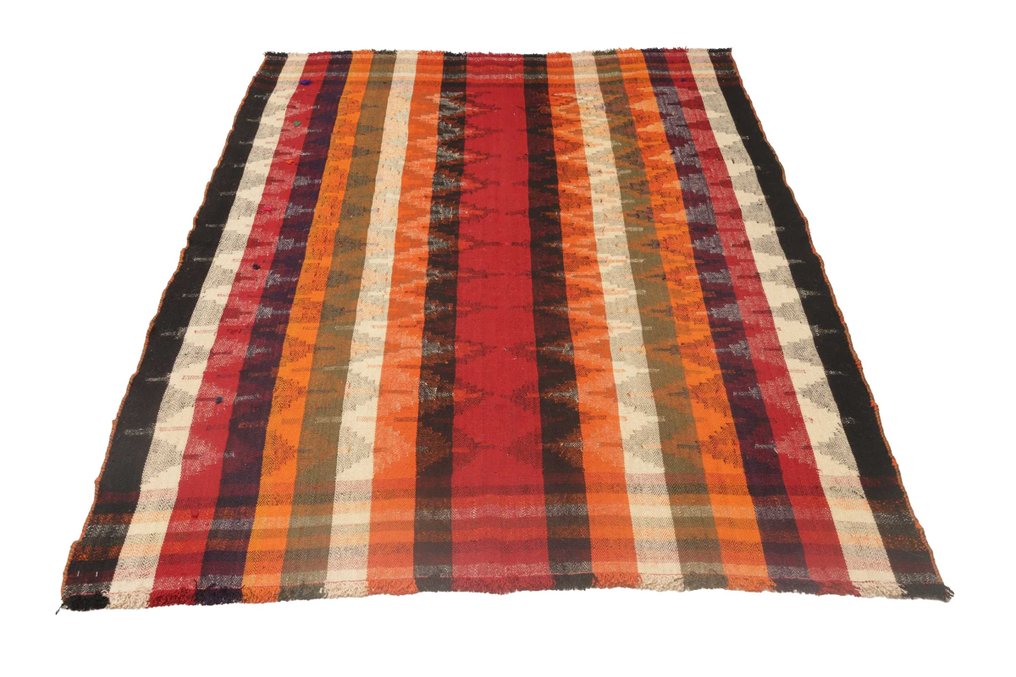 法尔斯凯利姆 - 加什盖 - 凯利姆平织地毯 - 202 cm - 145 cm #1.3