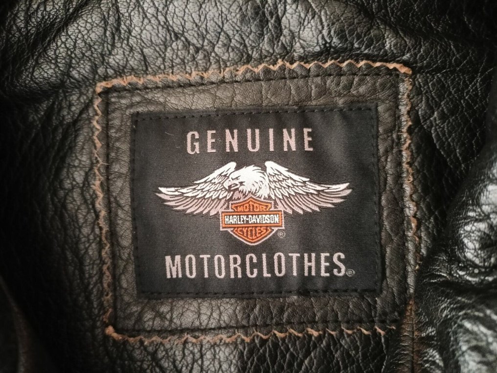 Harley-Davidson Men's Archer Bomber Leather Jacket - 皮夹克 #3.3