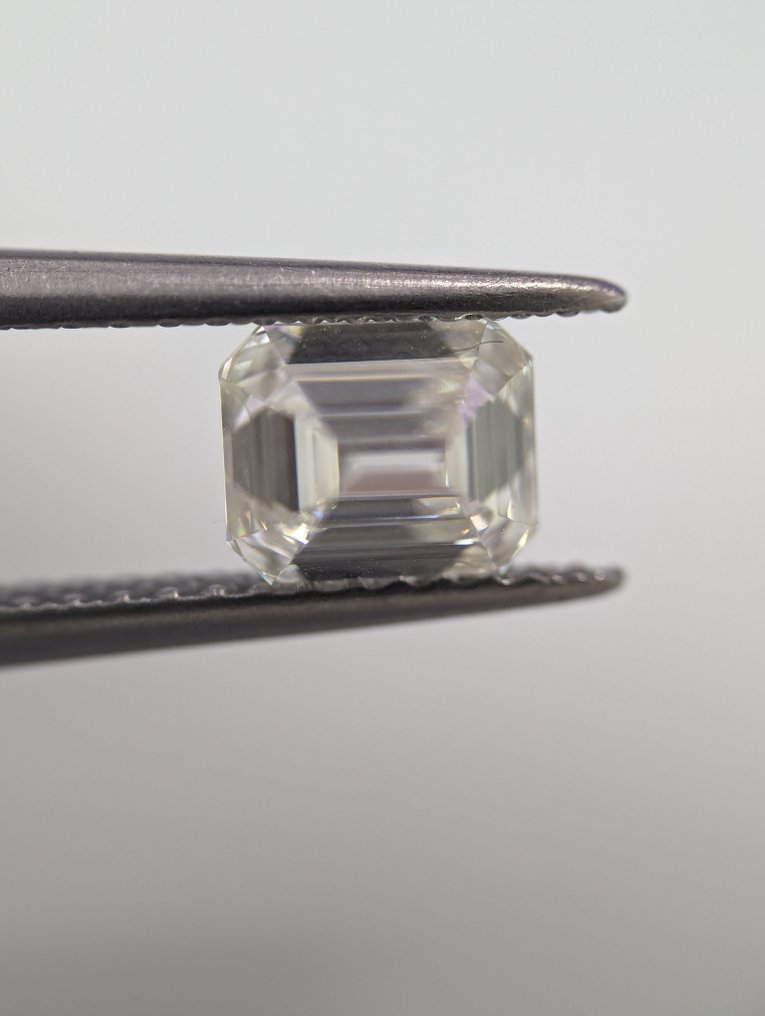 1 pcs Diamant - 1.00 ct - Smaragd - J - VVS2 #2.1