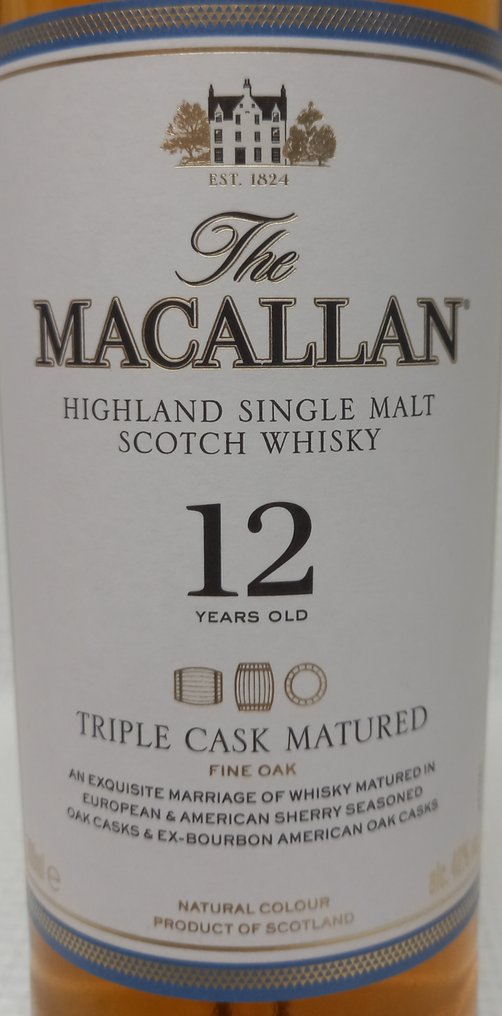 Macallan 12 years old - Triple Cask Matured Fine Oak - Original bottling  - 700ml #2.1