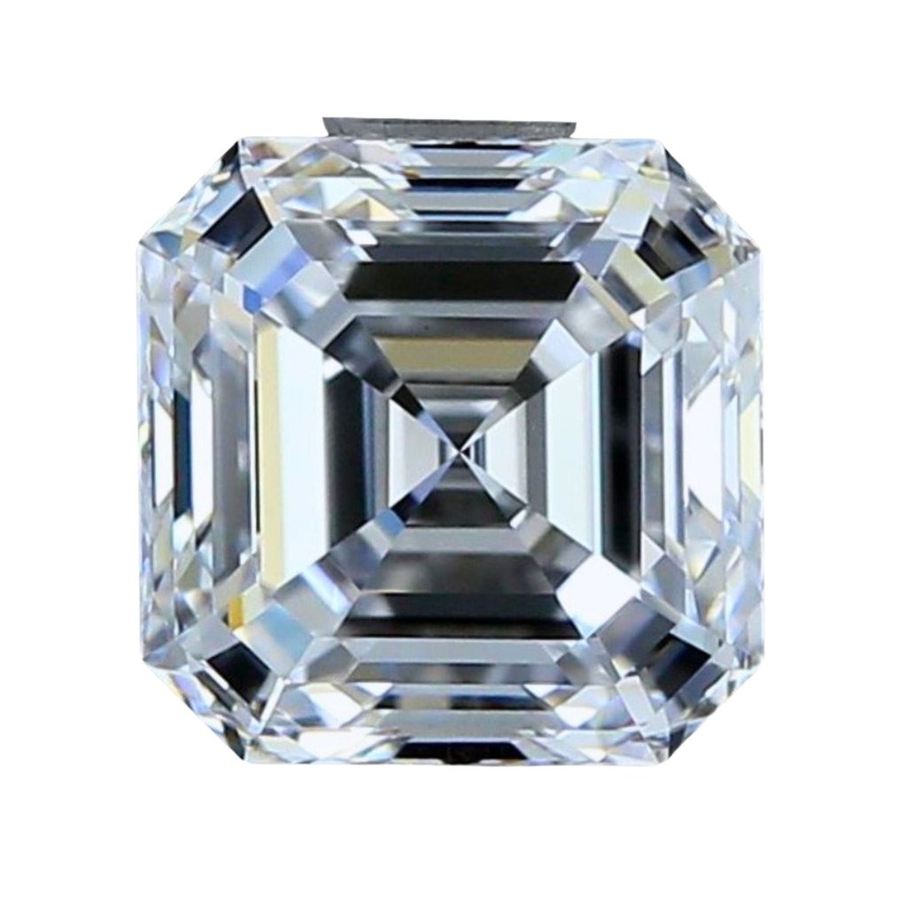 1 pcs Gyémánt - 1.21 ct - Asscher - D (színtelen) - VS1 #1.1