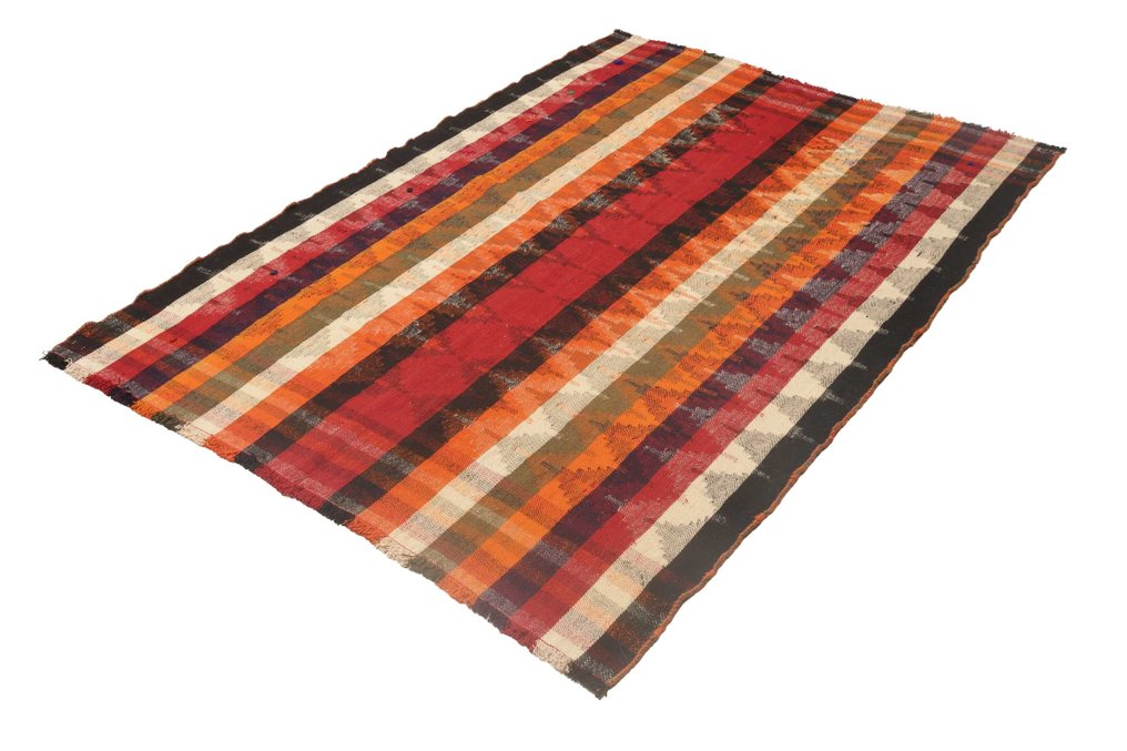 法尔斯凯利姆 - 加什盖 - 凯利姆平织地毯 - 202 cm - 145 cm #1.2
