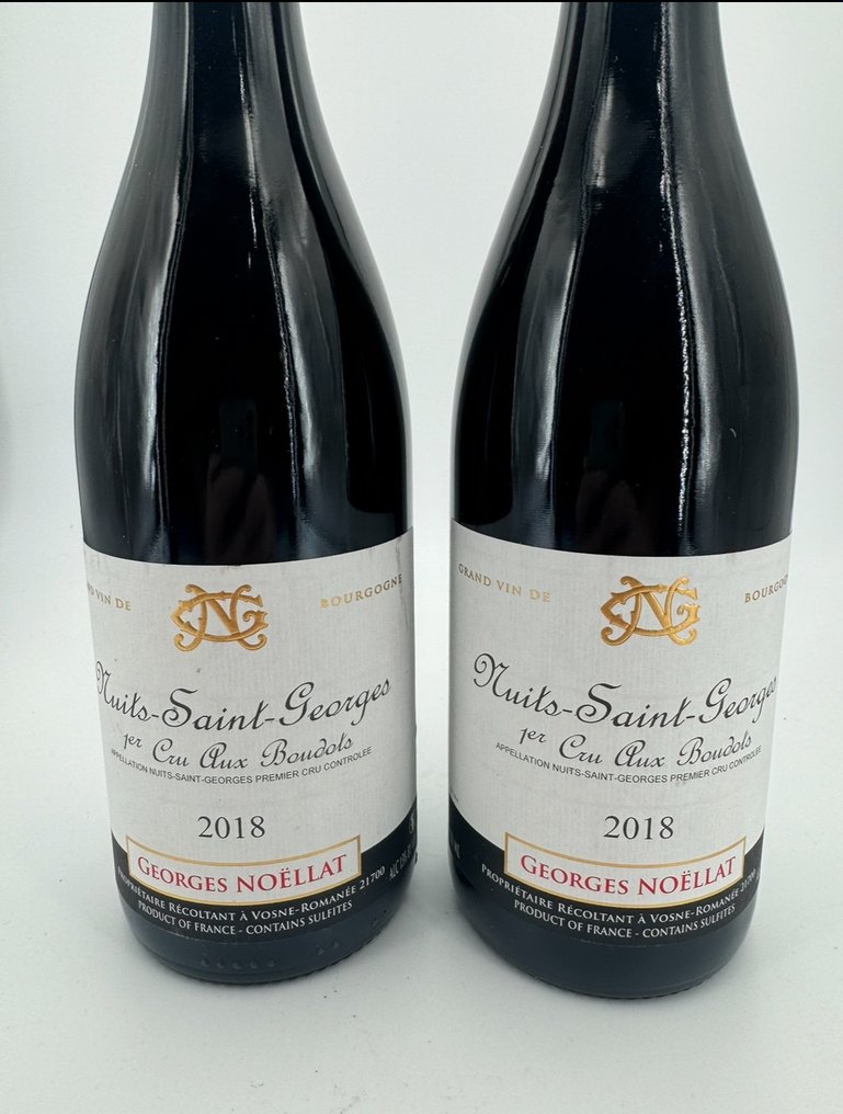 2018 Georges Noëllat , Aux Boudots - Nuits St. Georges 1er Cru - 2 Botellas (0,75 L) #1.2