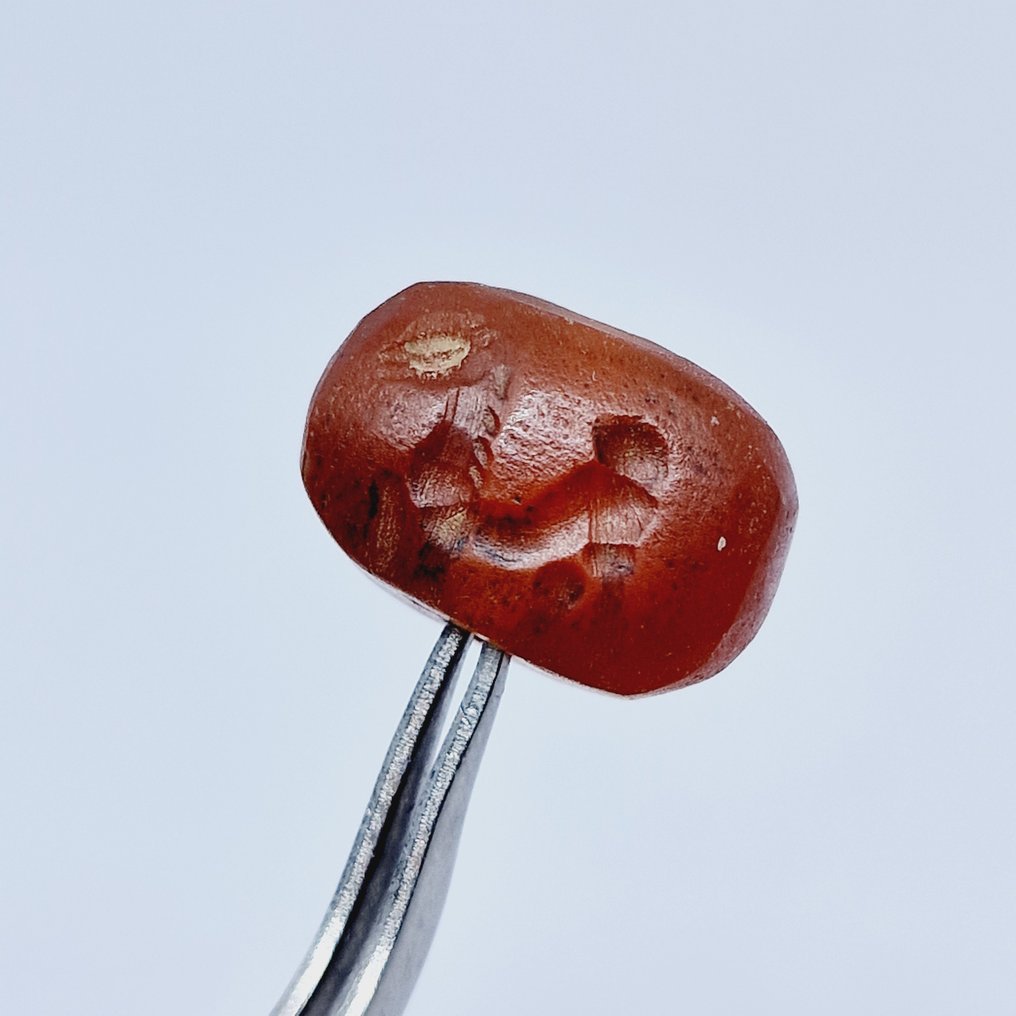 索不达米亚 红玛瑙 马珠印章 - 15 mm #1.1