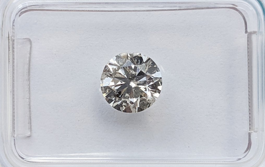 Diamant - 1.00 ct - Rund - I - SI2 #1.1