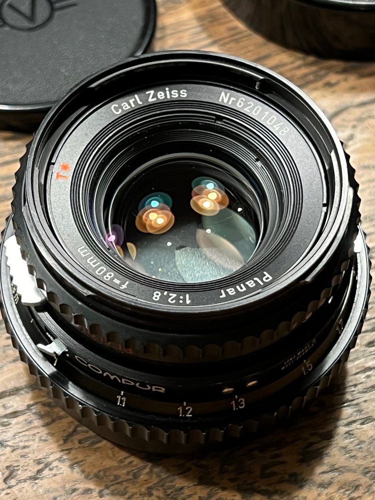 Carl Zeiss, Hasselblad Planar C T* 80mm f/2.8 + acc. (CLA) voor 中畫幅相機 #3.1