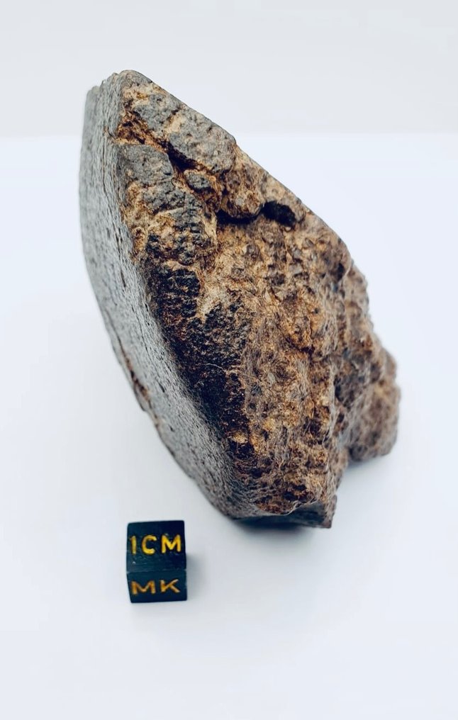 Uklassificeret NWA meteorit Kondrit - Højde: 90 mm - Bredde: 80 mm - 420 g - (1) #1.2