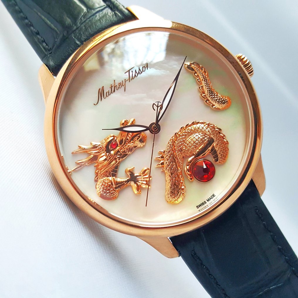 Mathey-Tissot - DRAGON - Limited Edition *1 - 199* - Swiss Automatic - 2 Gems - New - Férfi - 2025 #2.1