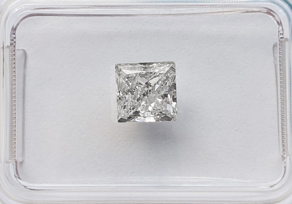 Diamant - 1.02 ct - Princess - G - I1 #1.1