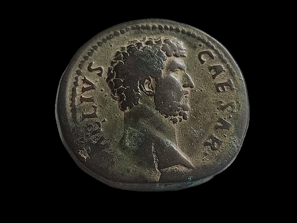 羅馬帝國. Aelius (AD 136-138). Sestertius Rome - Spes #3.1