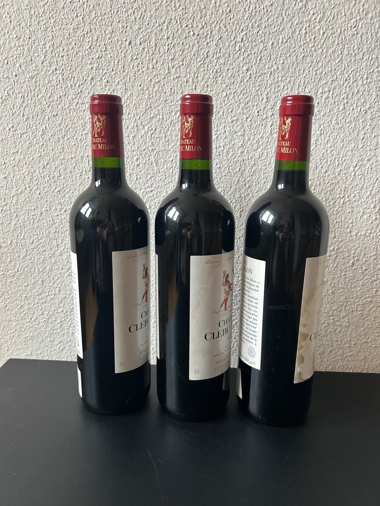 2009 Château Clerc Milon - Pauillac Grand Cru Classé - 3 Bottles (0.75L) #1.2