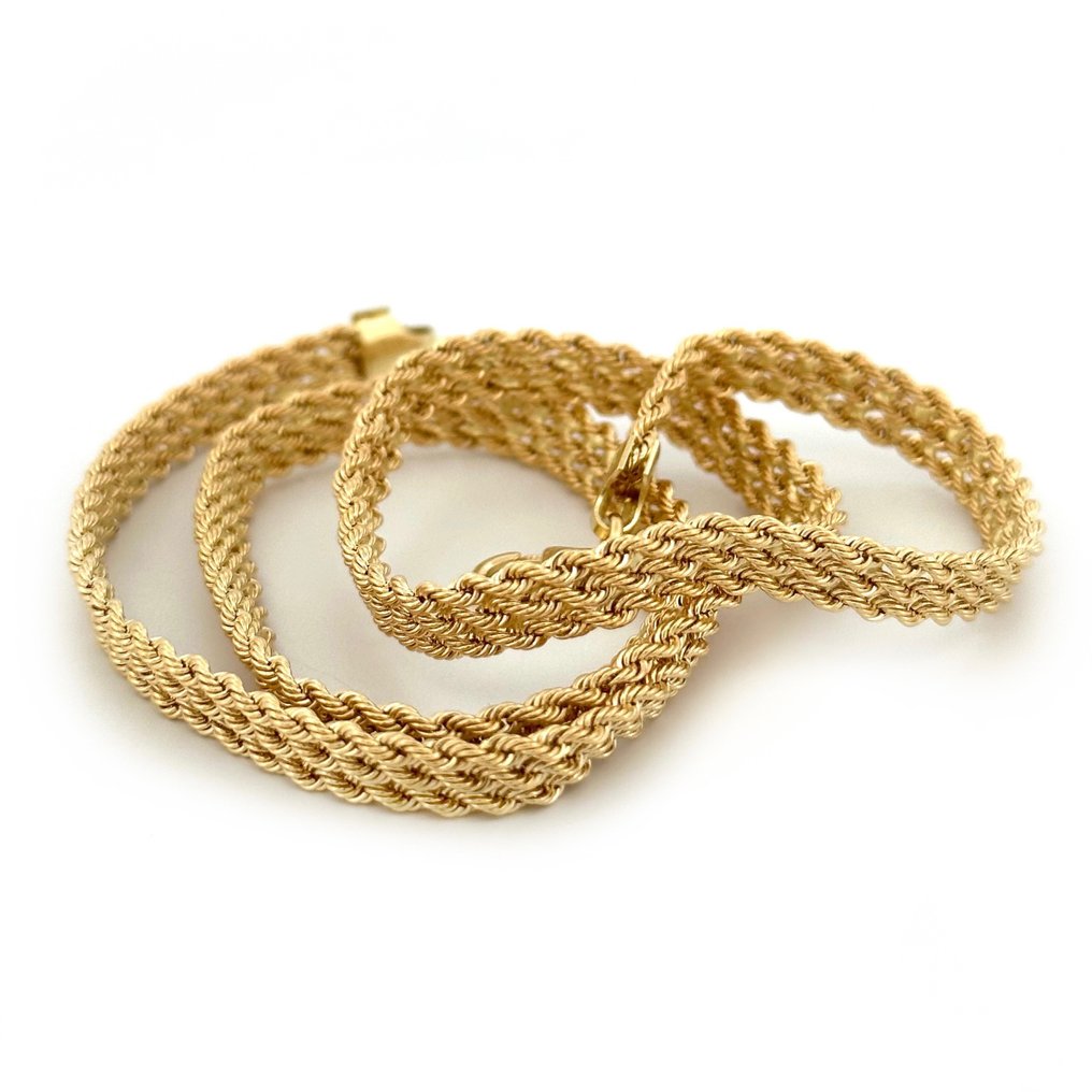 Family Gold - 9.8 gr - 45 cm - 18 Kt - Choker-halsband Gult guld  #2.1