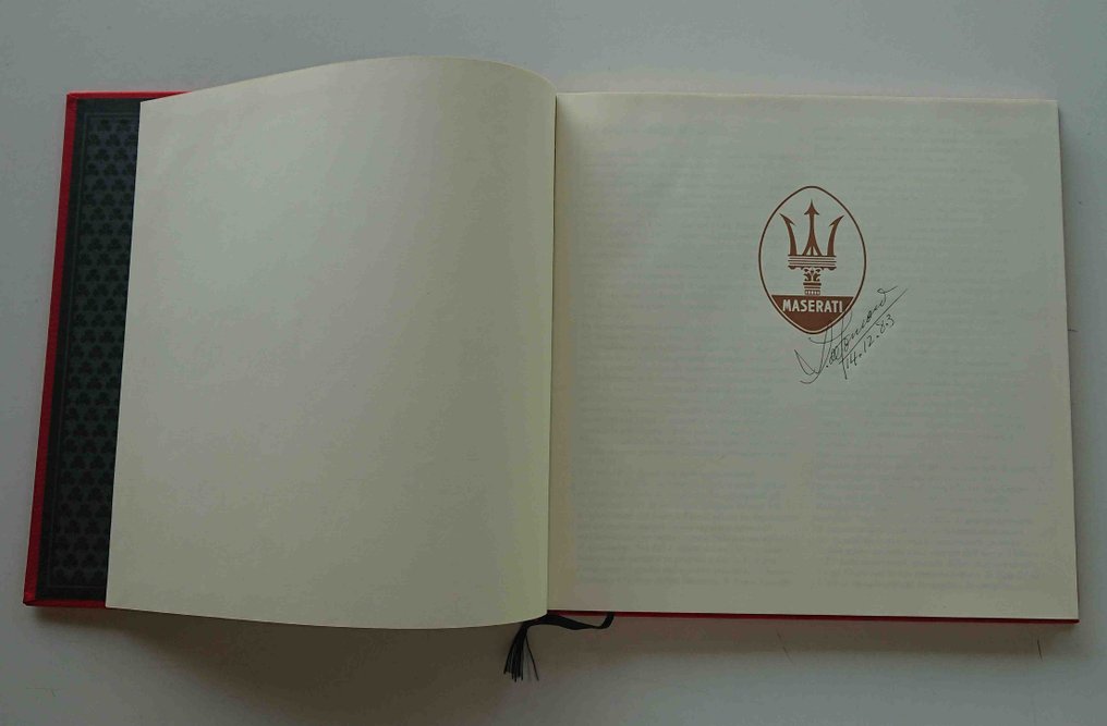 議程和日曆 - Maserati - Agenda 1984 con Autografo De Tomaso e Calendario 1995 - 1984 #3.1