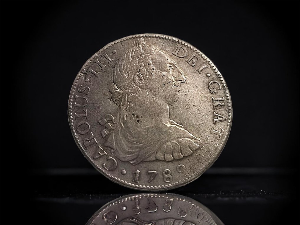 Spagna. Carlos III (1759-1788). 8 Reales 1788 Mexico FF #1.1