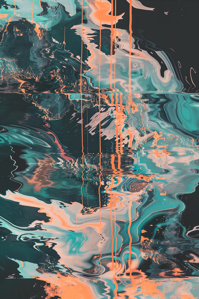 Jorge Omeñaca - Leaking, orange #1.0