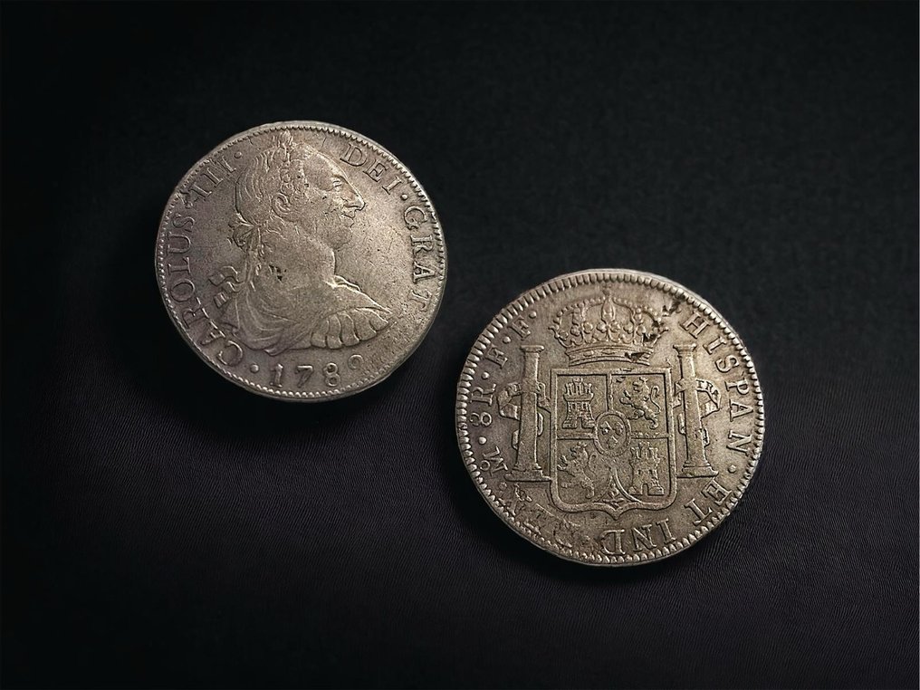 Spagna. Carlos III (1759-1788). 8 Reales 1788 Mexico FF #3.1