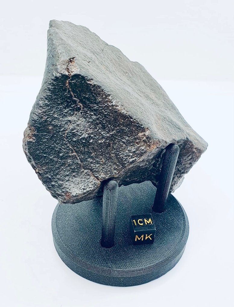 Meteorit NWA neclasificat Chondrite Meteorit - Înălțime: 100 mm - Lățime: 80 mm - 333 g - (1) #1.2