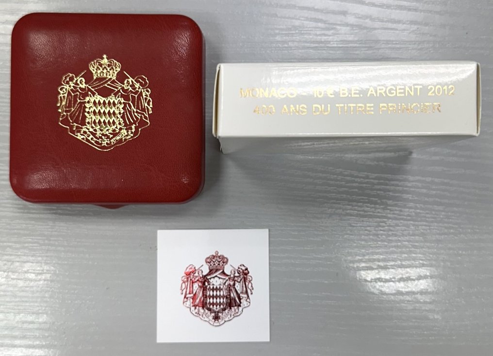 Mónaco. 10 Euro 2012 "Honoré II" Proof (Sem preço de reserva) #3.2