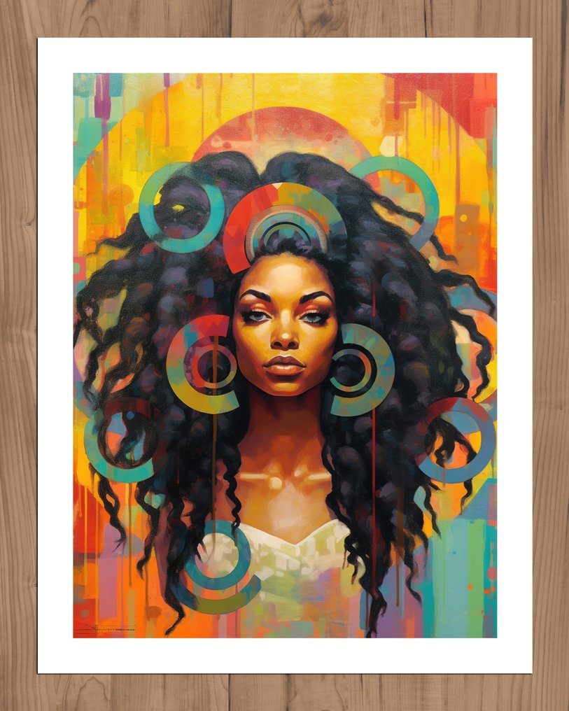 Favialis Dias (XXI) - Rostro afro #3.2