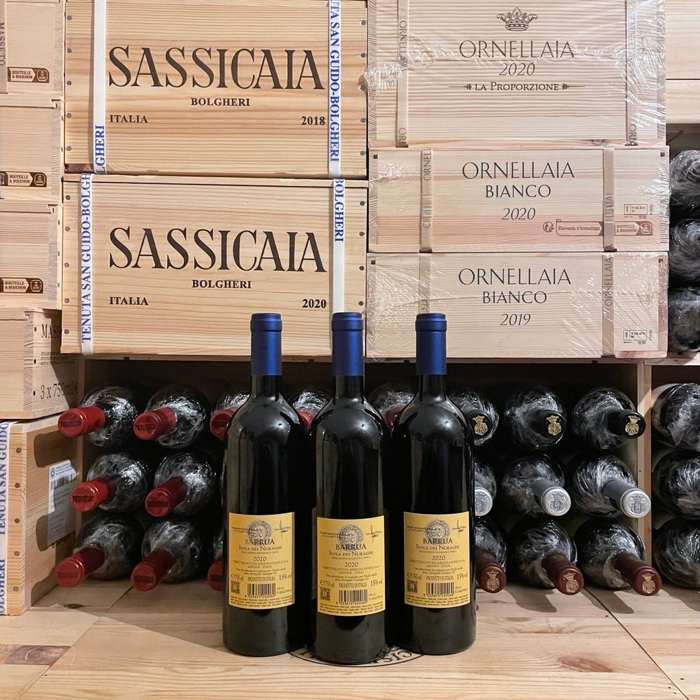 2021 Az. Agricola Agripunica, Barrua Isola del Nuraghi - Sardinia - 3 Bottles (0.75L) #2.1