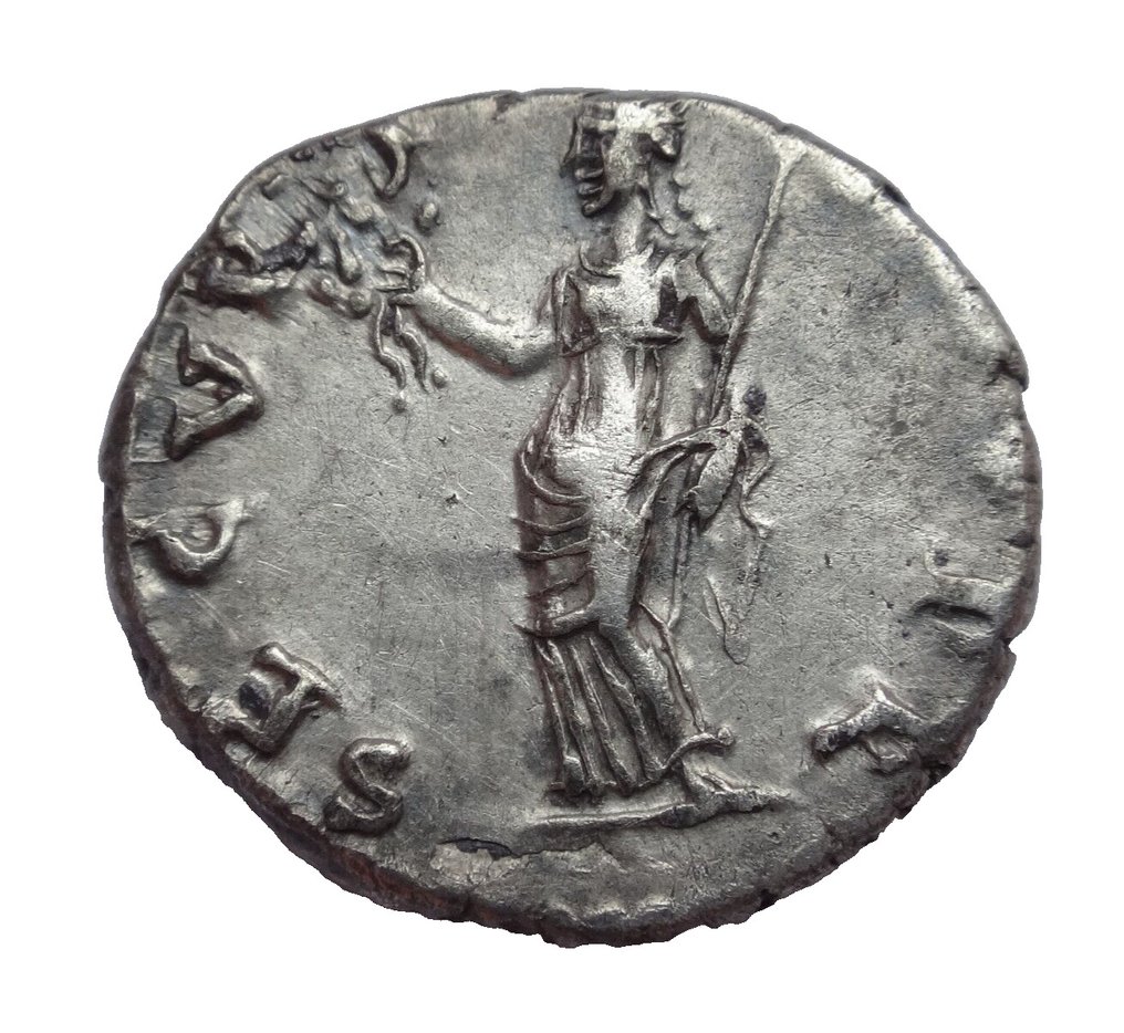 Impero romano. Otone (69 d.C.). Denarius Rome - NGC "Ch XF" Strike: 4/5 Surface: 2/5 #1.2