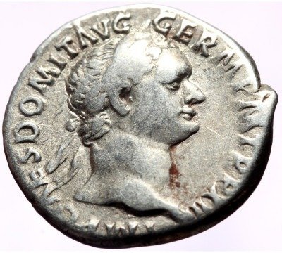 Romerska riket. Domitian (AD 81-96). Denarius #1.1