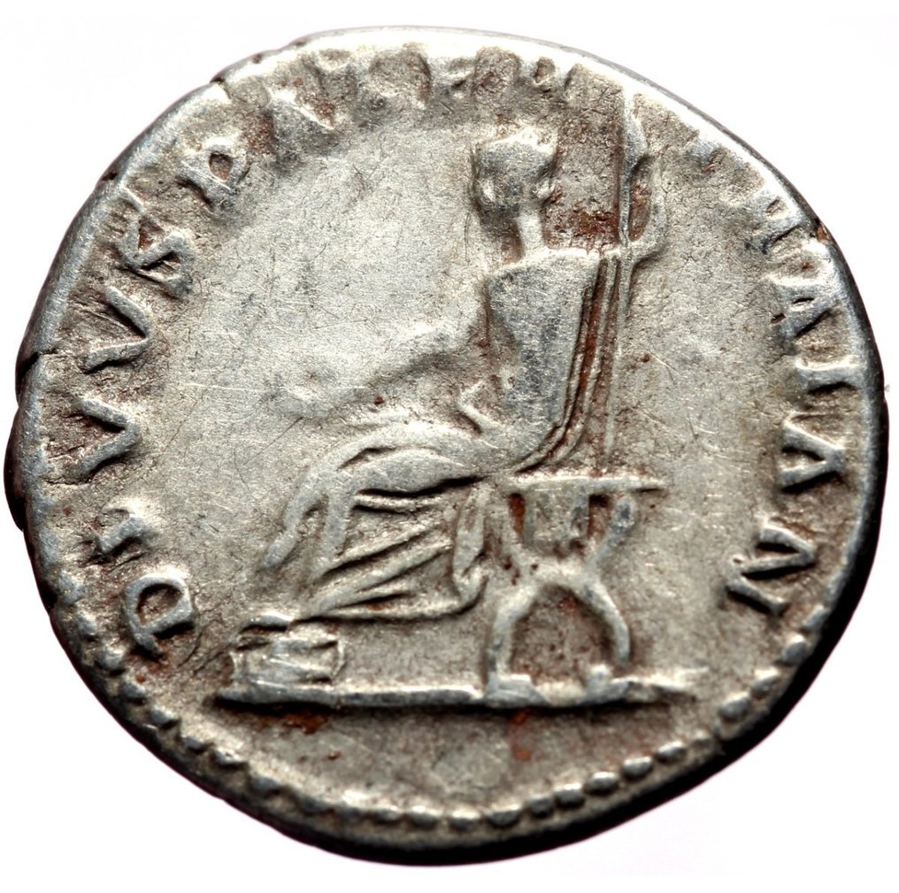 Roman Empire. Trajan (AD 98-117). Denarius DIVVS PATER TRAIAN! #1.1