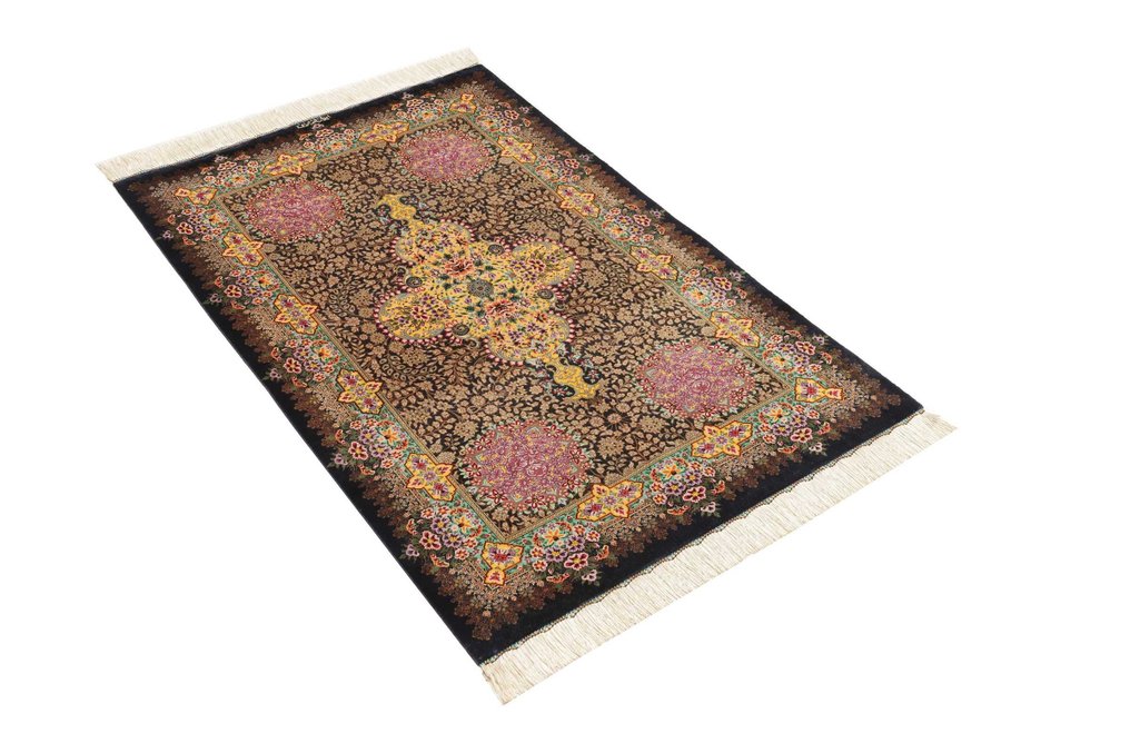 库姆丝绸 - 签名 - - 小地毯 - 128 cm - 78 cm #1.3