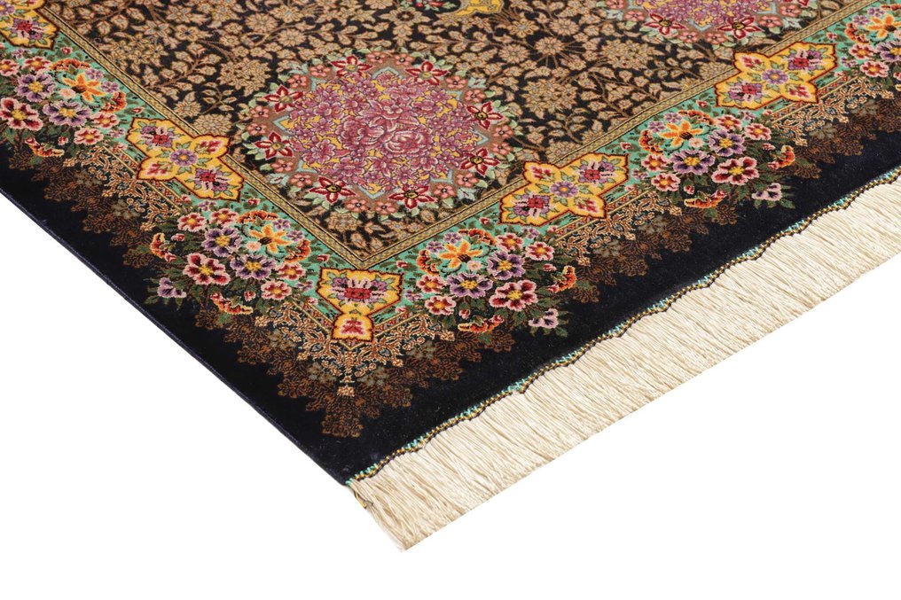 库姆丝绸 - 签名 - - 小地毯 - 128 cm - 78 cm #3.1