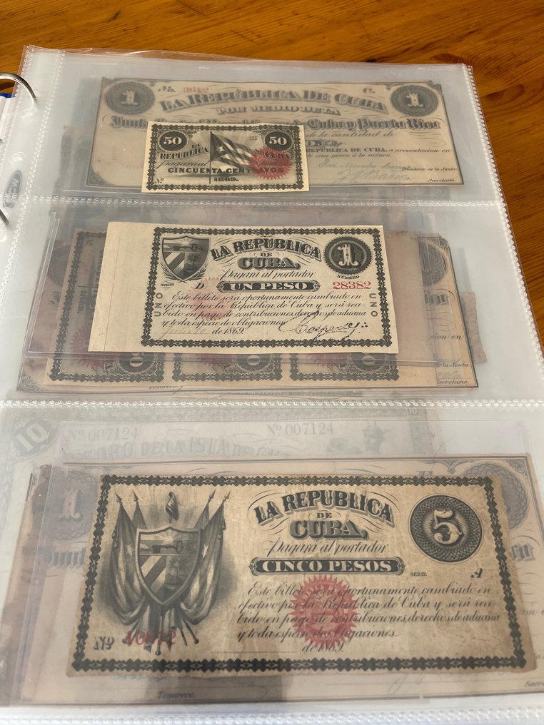 Kuba. - Huge collection of 150+ banknotes in album - various dates #1.1