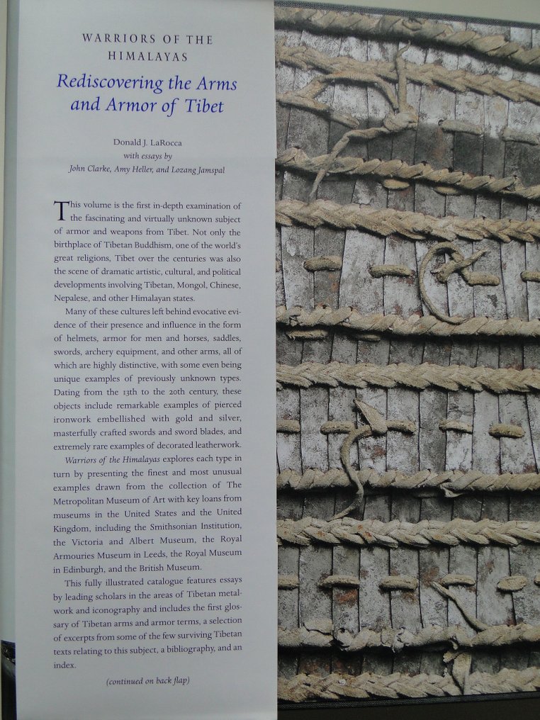 Warriors of the Himalayas: Rediscovering the Arms and Armor of Tibet - Papier - China #2.1