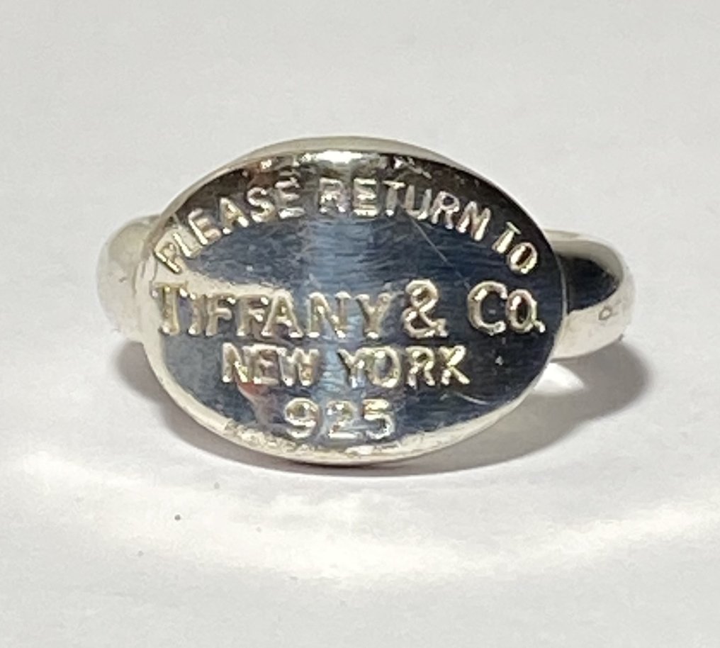 Tiffany & Co. - Αποκλειστικό δαχτυλίδι από τη μάρκα Tiffany & Co σε ασήμι 925. - Δαχτυλίδι #2.1