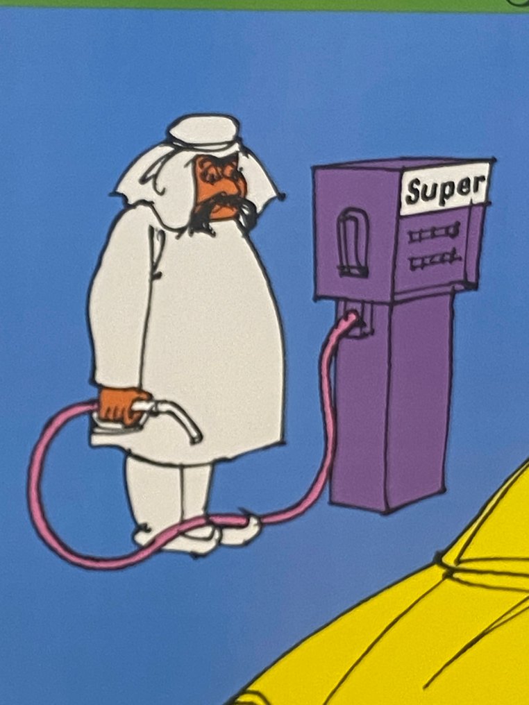 Anonymous, GRIFFEL - Original Plakat von Porsche: G-Modell gezeichnet von Griffel - Anni ‘70 #1.0