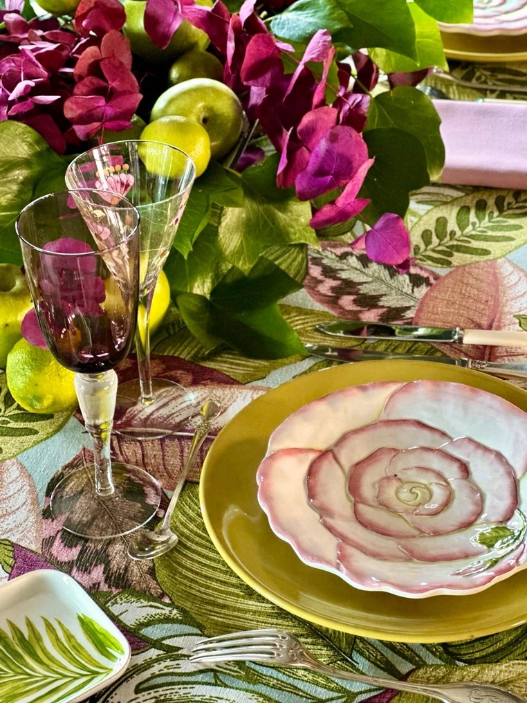 Nappe avec un imprimé fleurs aux couleurs intenses pour tables larges. - Nappe  - 270 cm - 180 cm #4.3