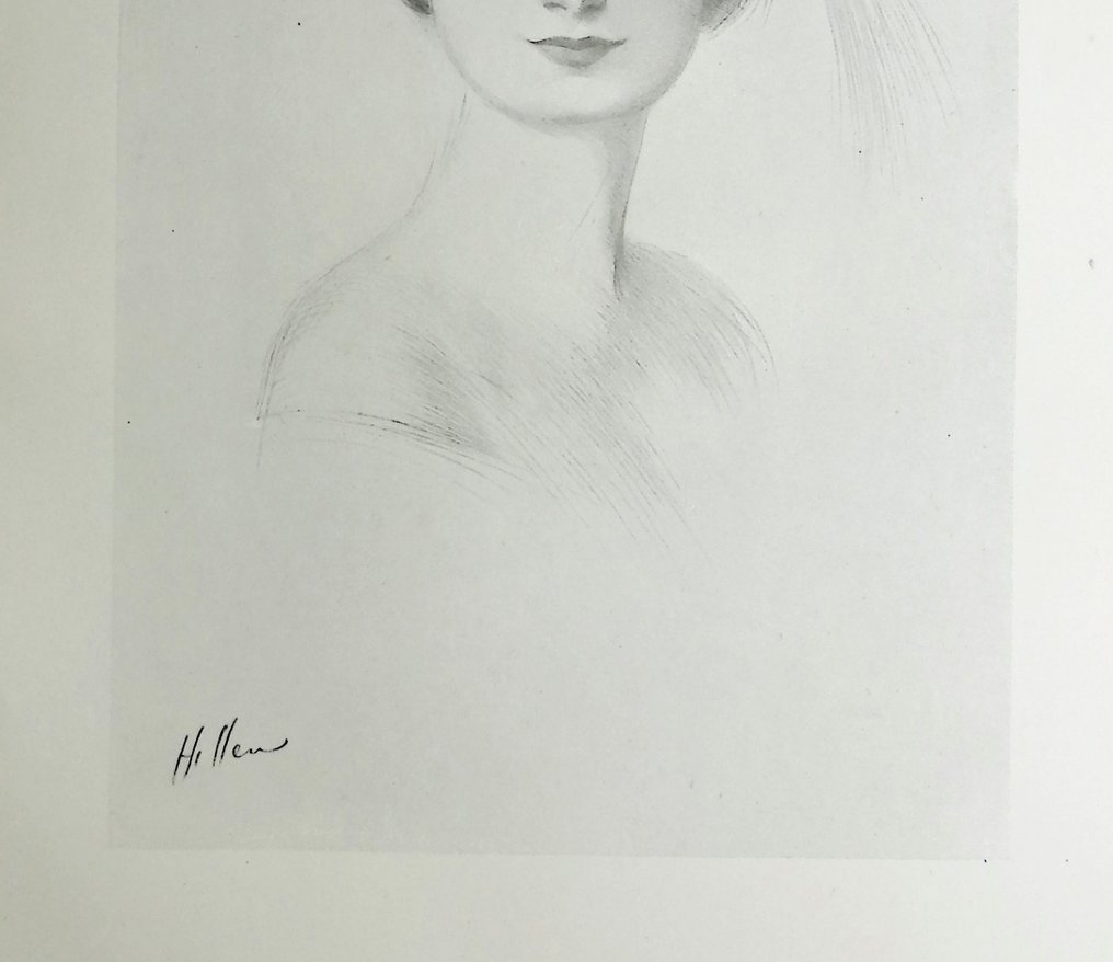 Paul-César Helleu (1859-1927) - La comtesse de Noailles #2.1