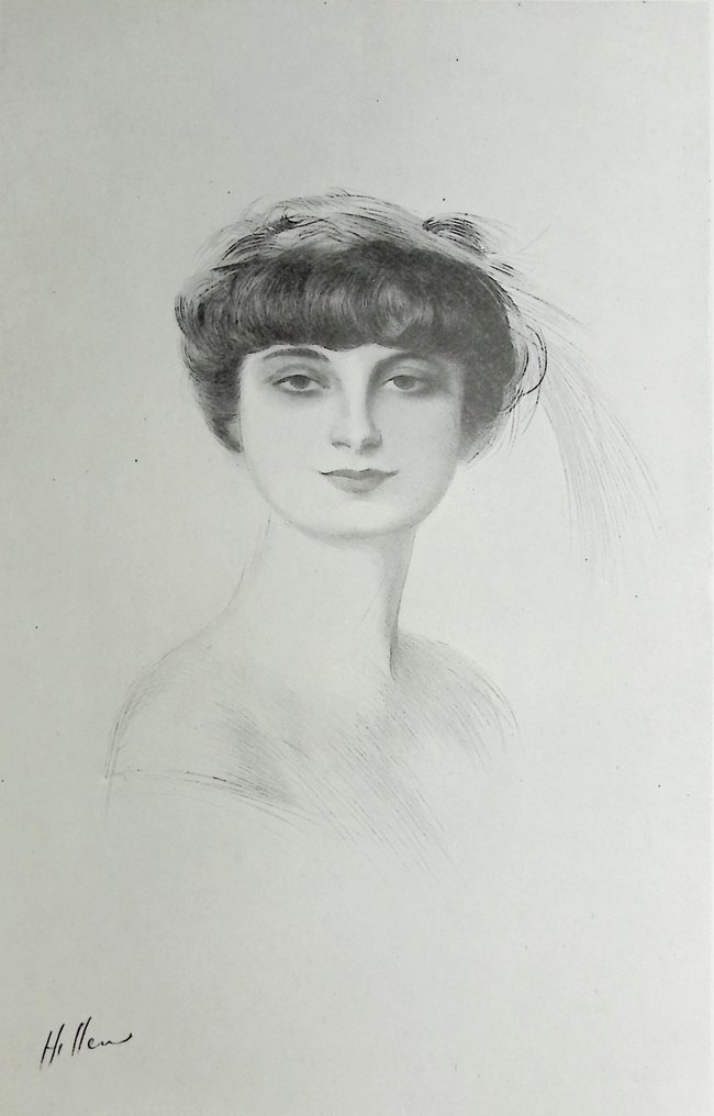 Paul-César Helleu (1859-1927) - La comtesse de Noailles #3.2