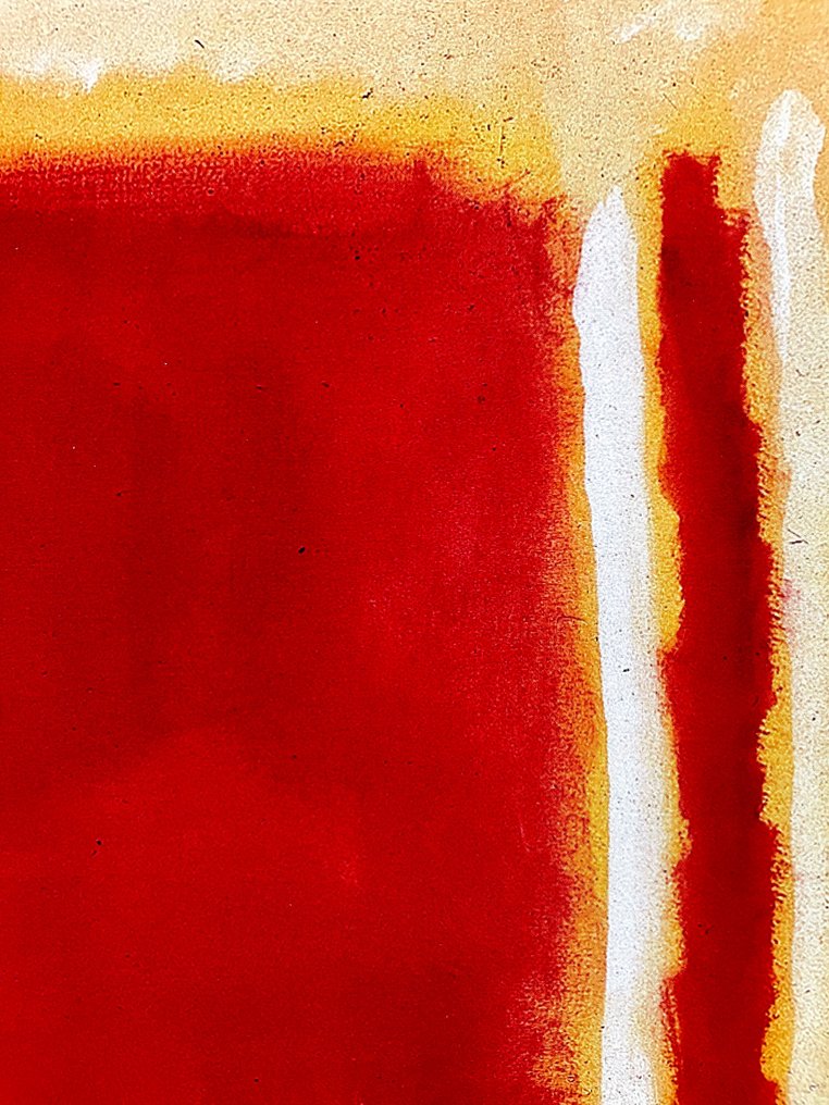 Mark Rothko - Untitled (Violet, Black, Orange, Yellow on White and Red) - Lata 90. #4.3