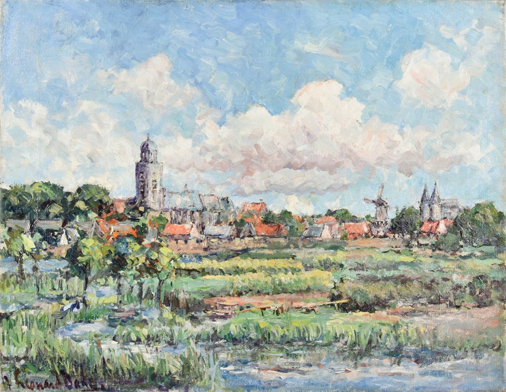 Carel Lodewijk Dake jr. (1886-1946) - Summer landscape #1.1