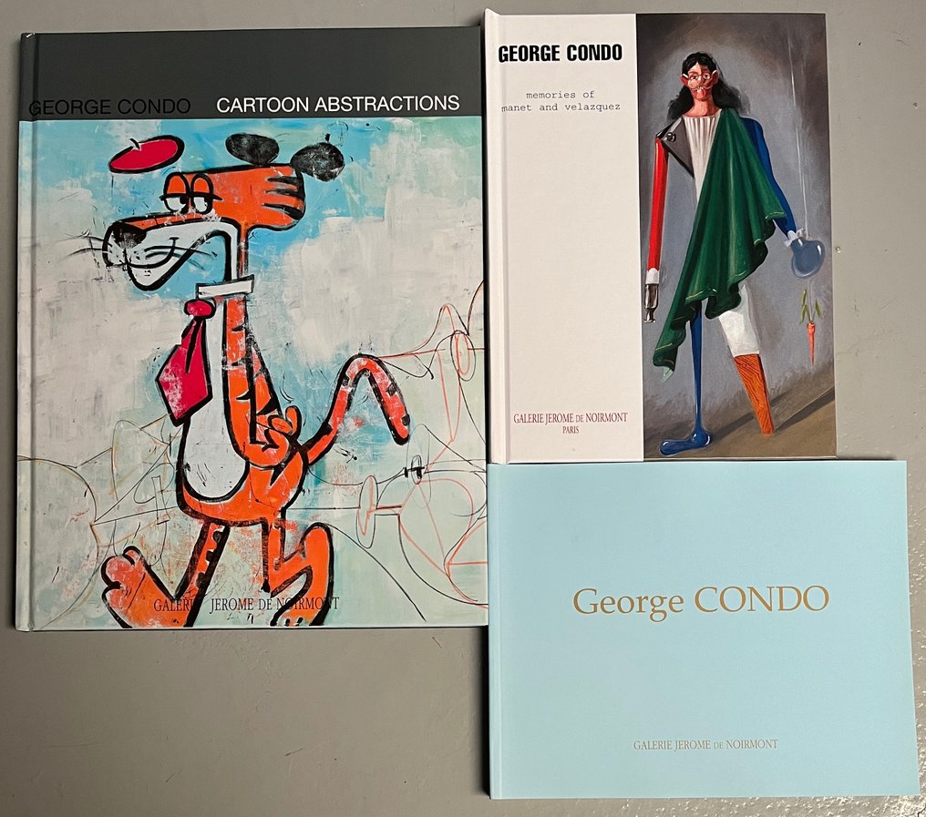 George Condo - Cartoon Abstractions, Memories of Manet and Velasquez & Physiognomical Abstraction - 2001-2010 #1.1