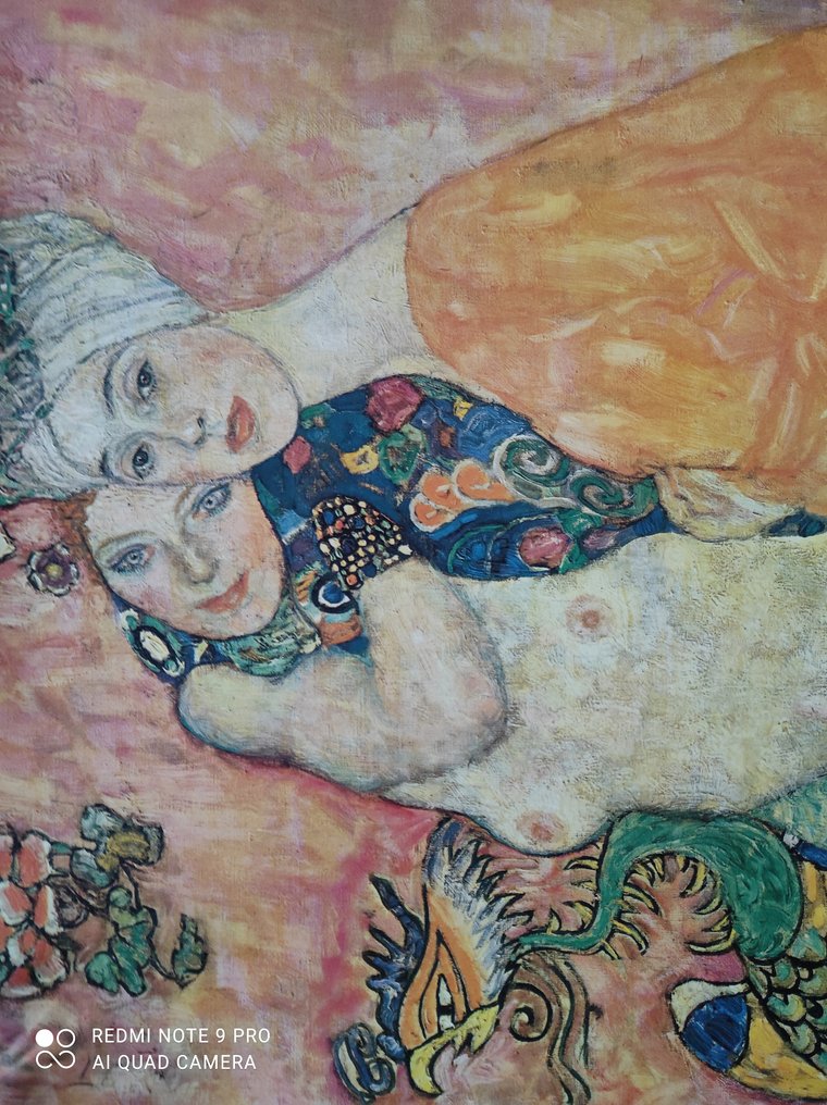 Gustav Klimt (after) - Gustav Klimt - Le amiche - década de 1990 #2.2