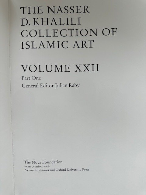Nasser D Khalili, B.W.Robinson & Tim Stanley - Lacquer of the Islamic Lands, Parts One and Two - 1996 #2.1