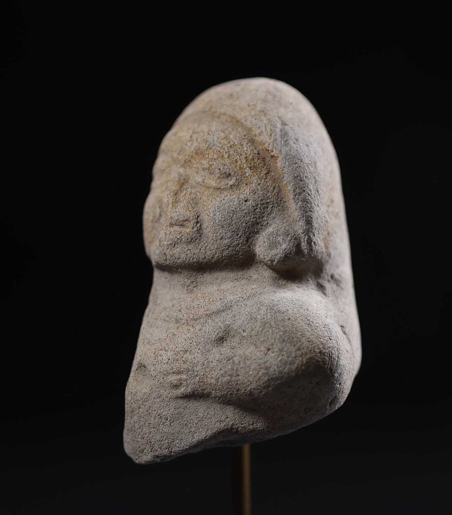 precolumbian TeracotÄƒ sculptură cu licență de export spaniolă - 7 cm #1.1