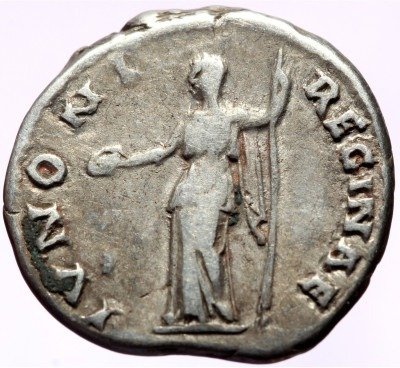 Römisches Reich. Sabina (Augusta, 128-136 n.u.Z.). Denarius #1.2